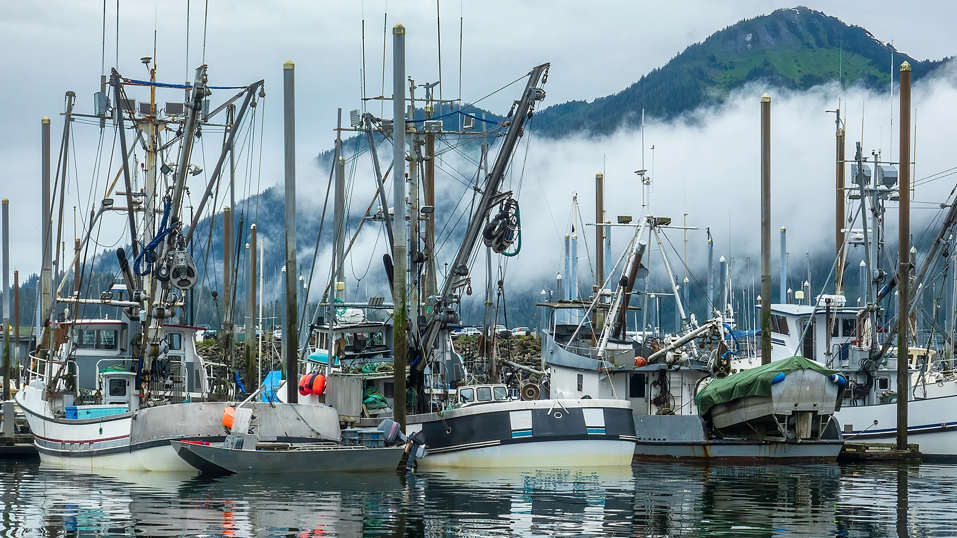 Fishing Boats Petersburg Alaska