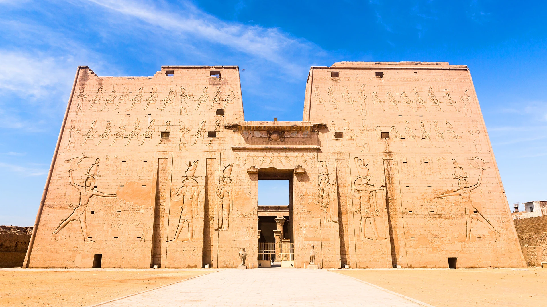 Horus Temple Edfu Egypt