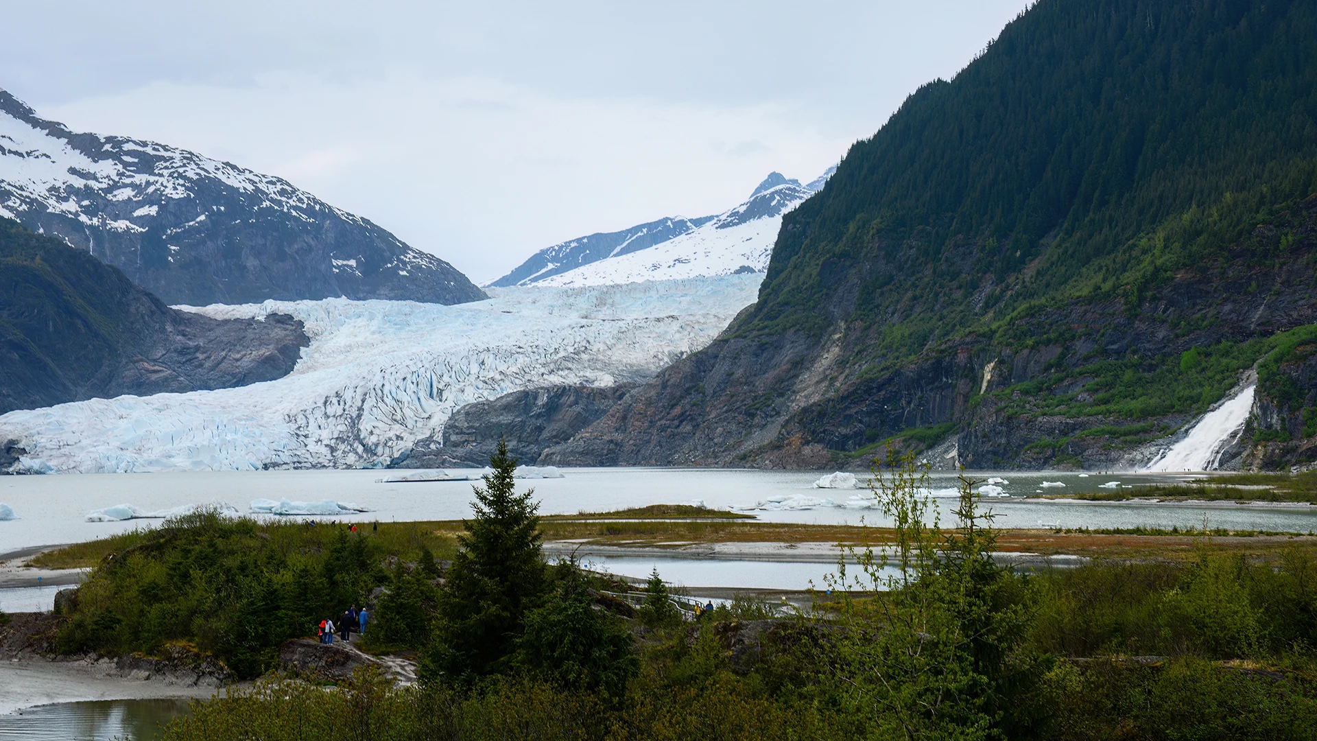 Mendenhall Glacier Juneau Alaska
