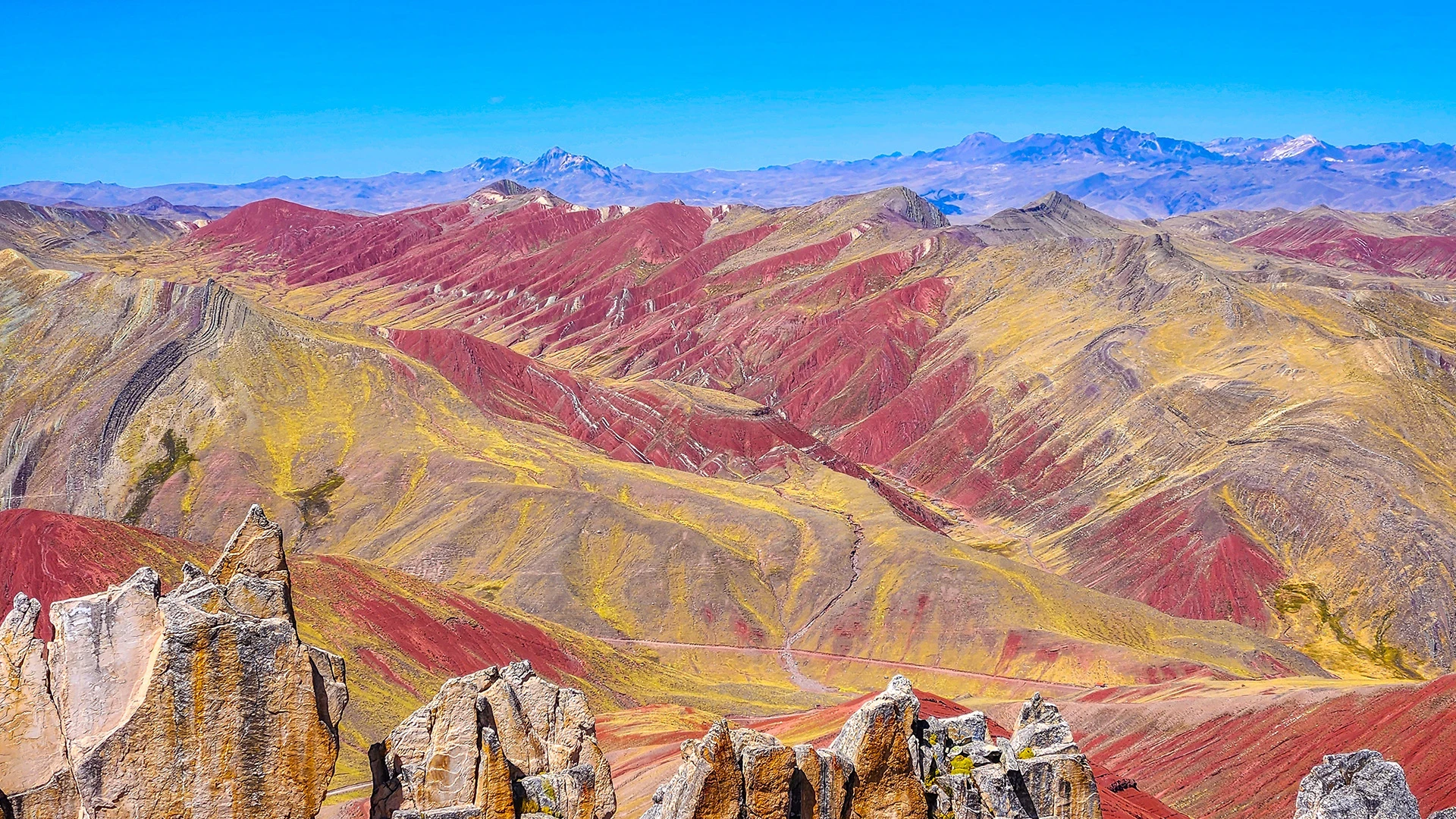 Palccoyo Rainbow Mountains Cusco Peru