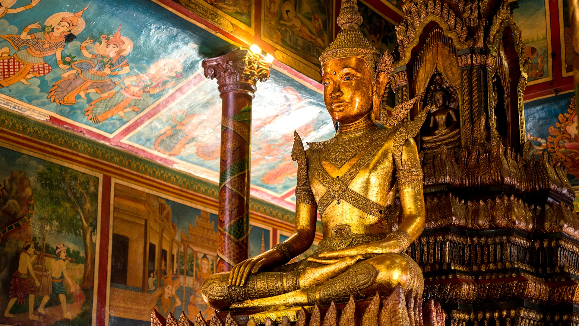 Phnom Penh Buddha Cambodia