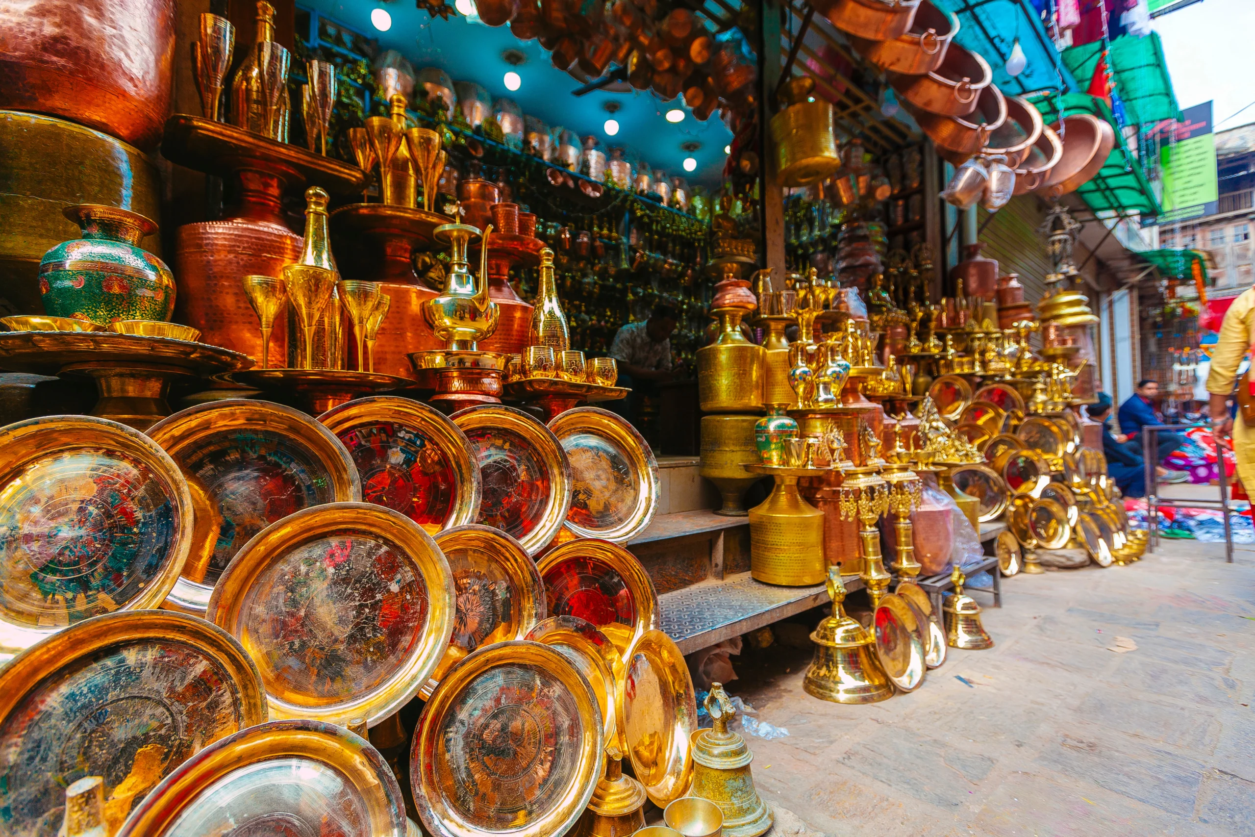Pokhara Old Bazaar Nepal