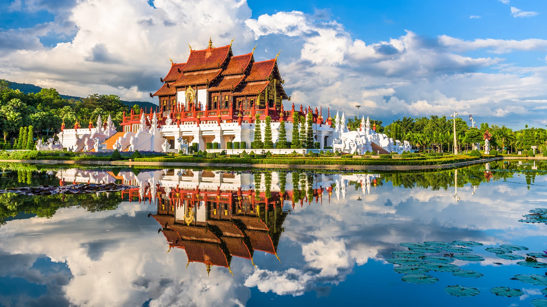 Royal Flora Ratchaphruek Park Chiang Mai Thailand