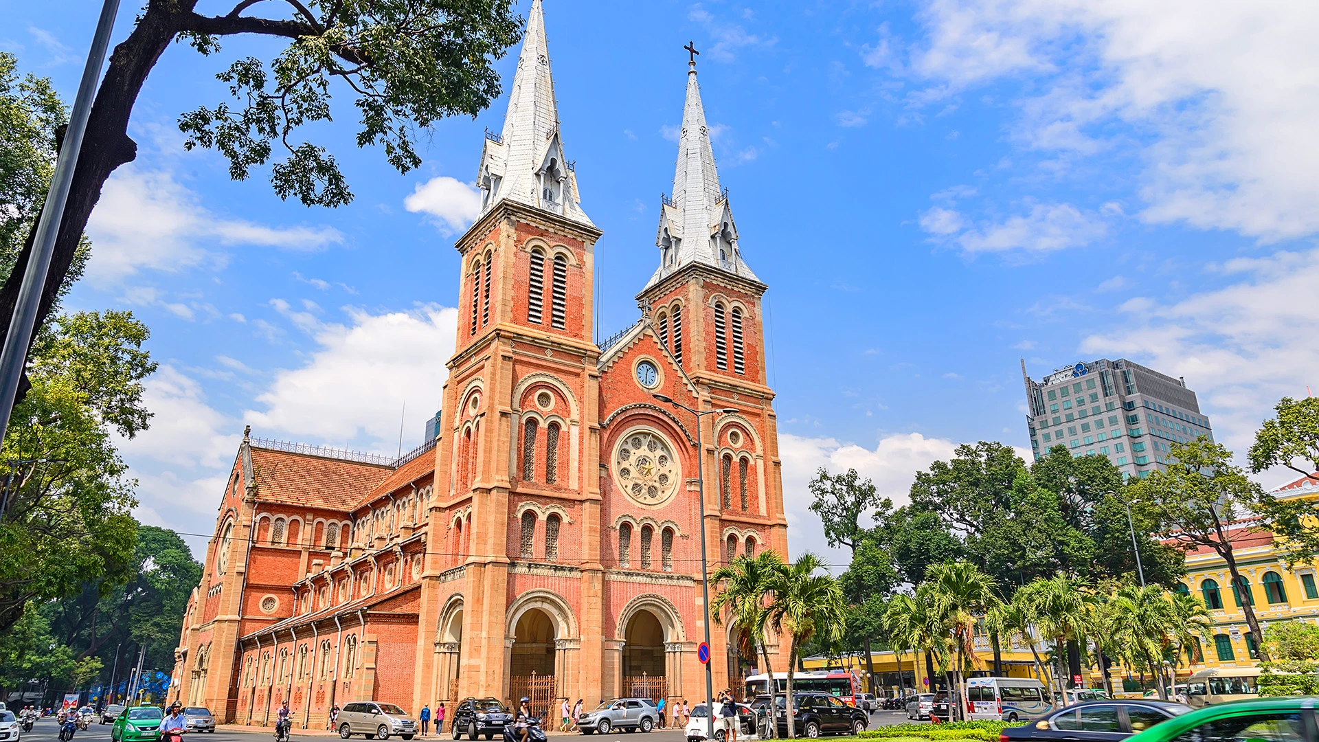 Saigon Notre Dame Cathedral Ho Chi Minh City Vietnam