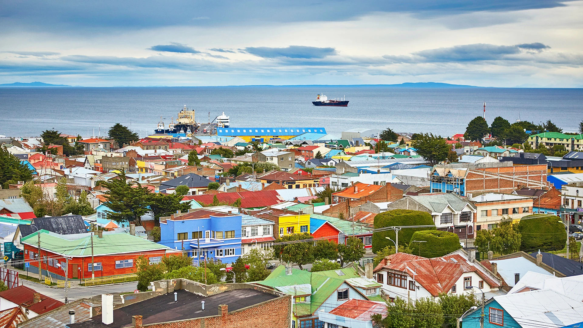 Scenic View Punta Arenas Chile