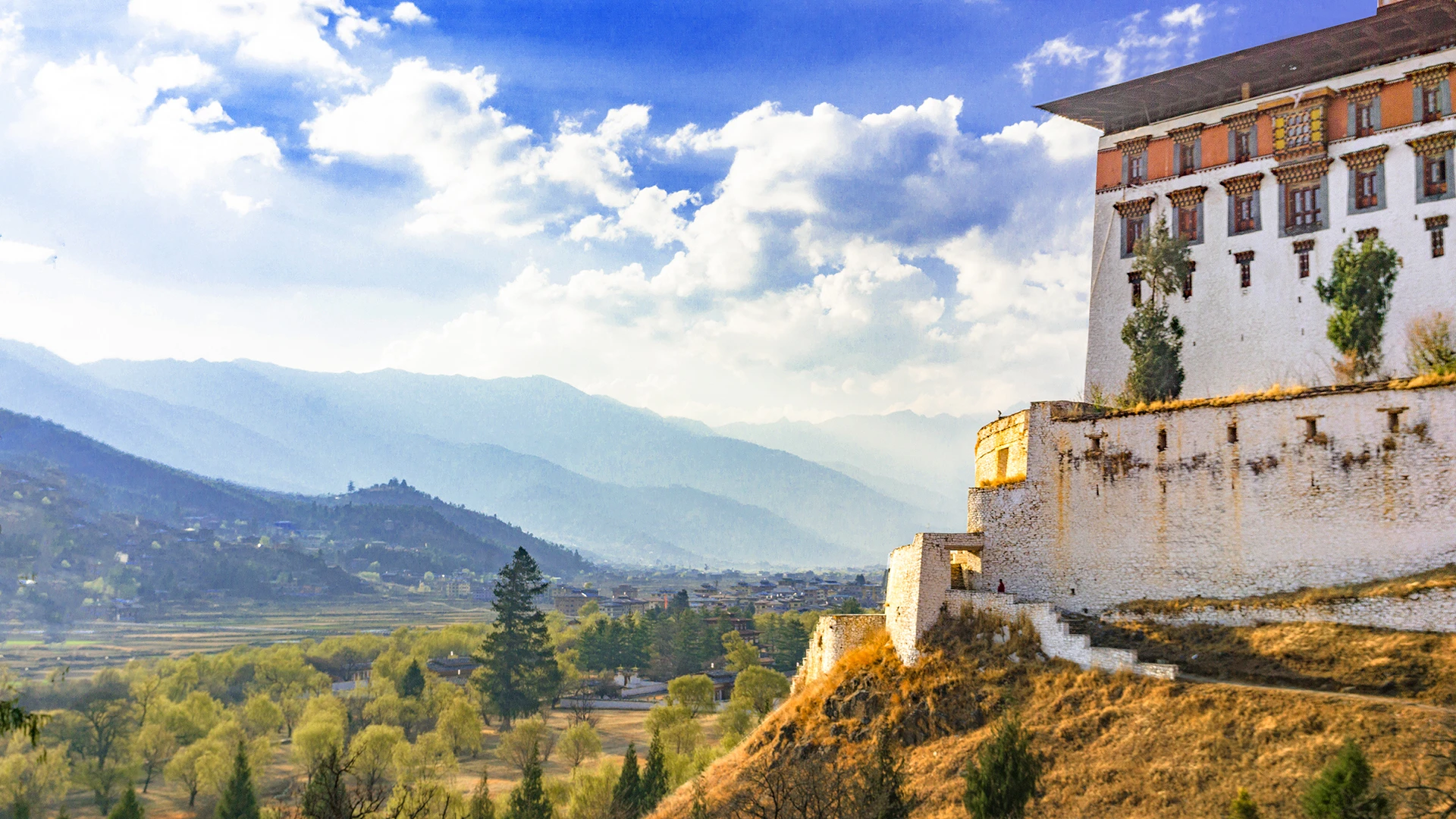Tashichho Dzong Punakha Bhutan