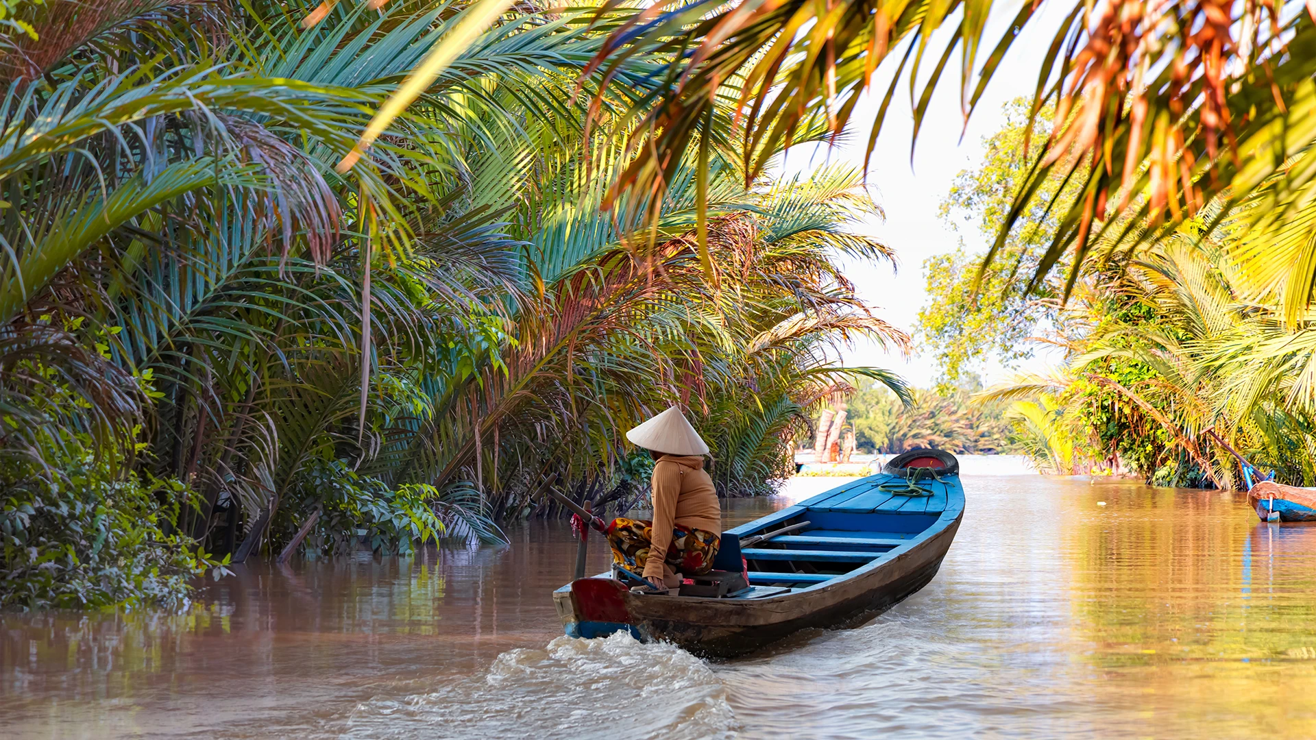 Fisherman Meekong River