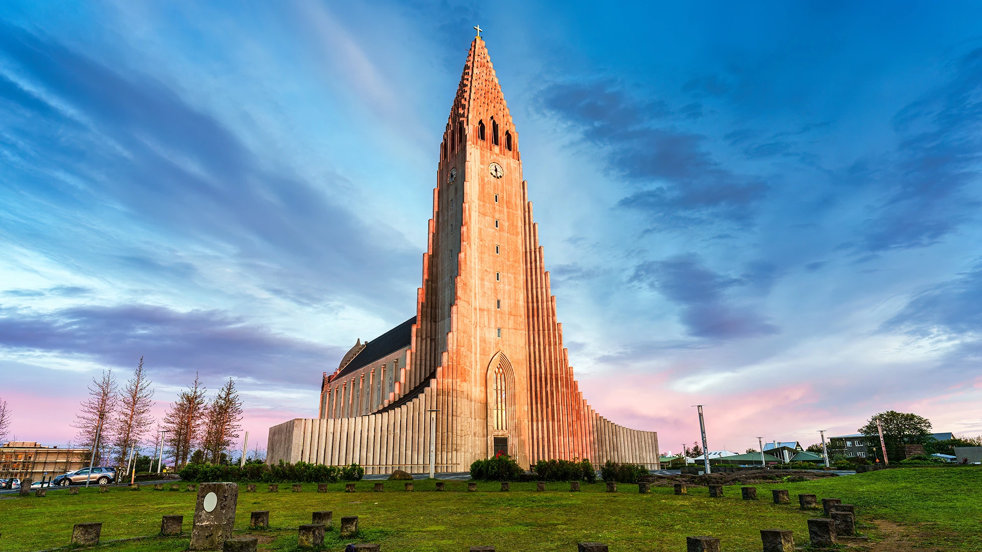 Hallgrimskirkja Lutheran Parish Church Reykjavik Iceland
