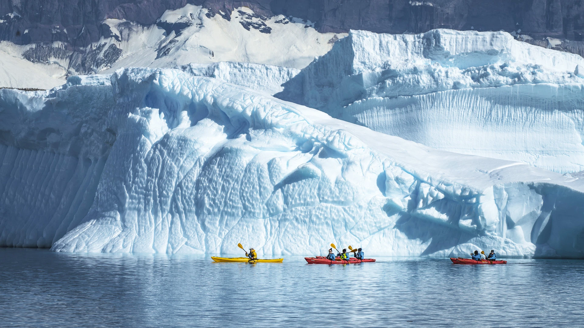 Kayaking Antarctica
