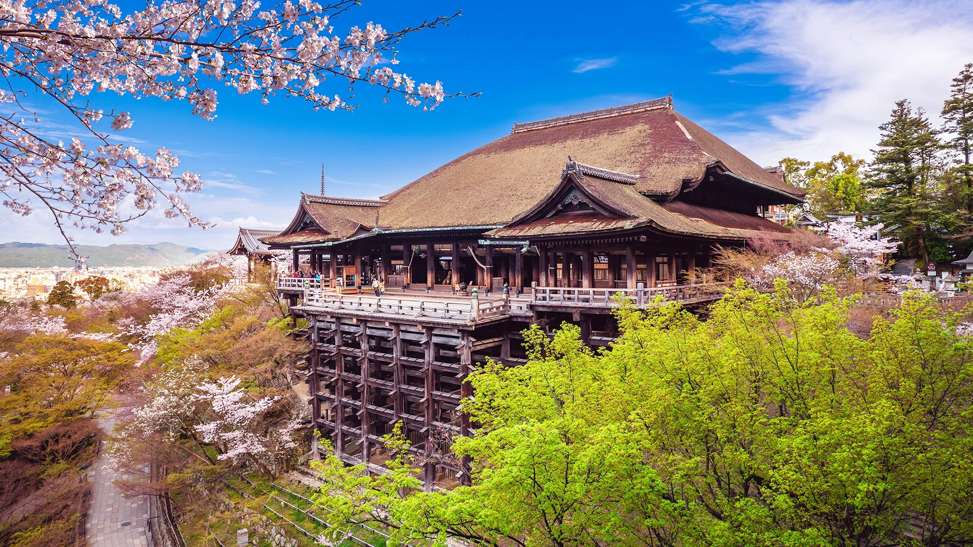 Kiyomizu-dera Temple Kyoto Japan