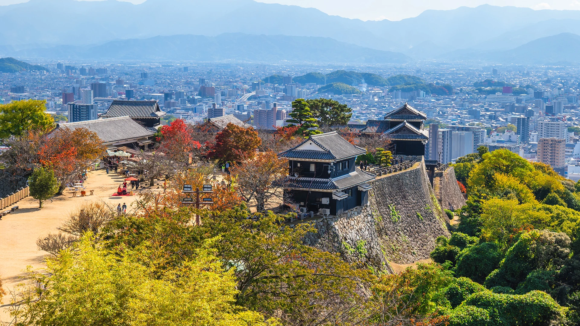 Matsuyama Castle Shikoku Japan