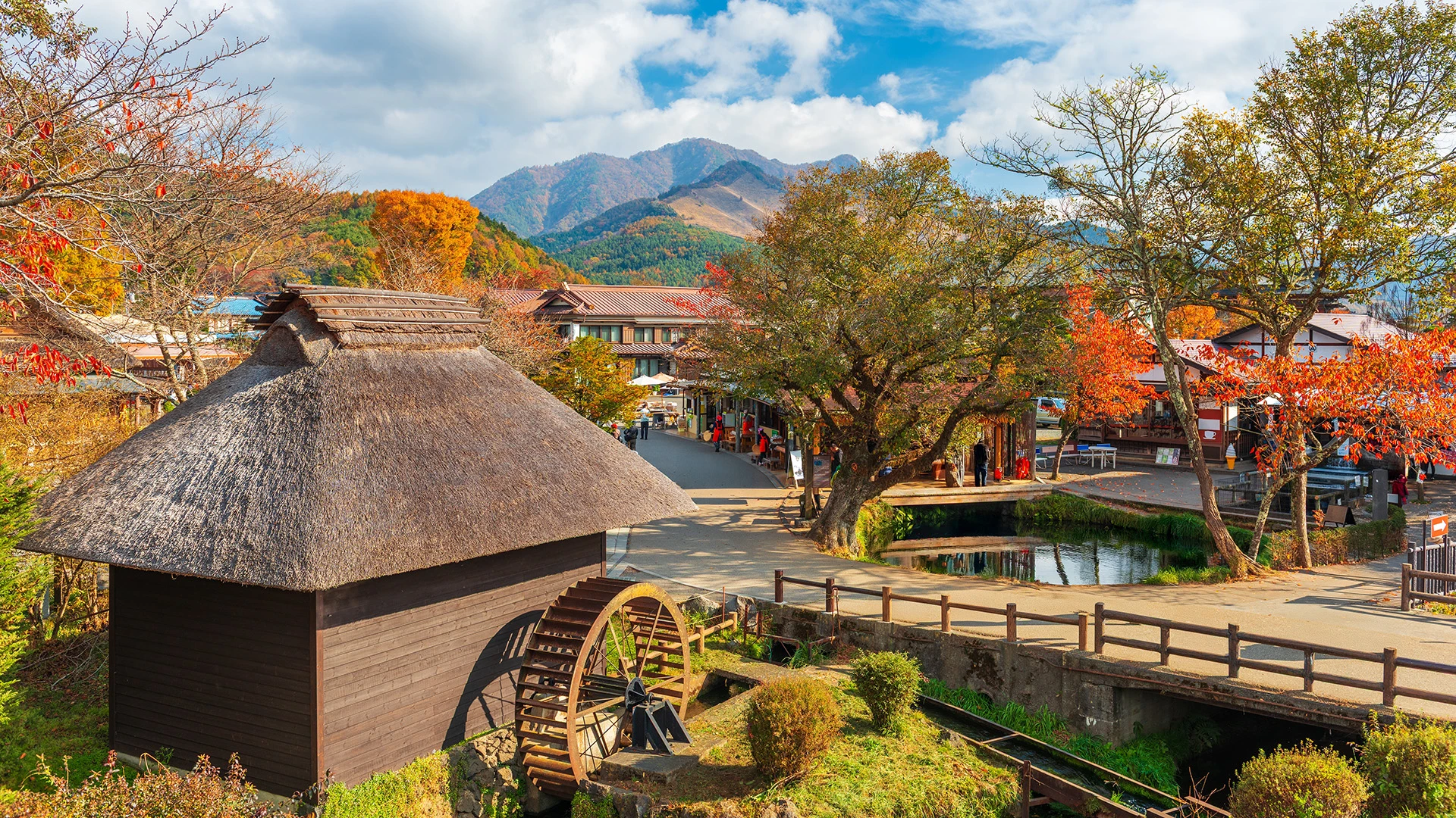 Oshino Hakkai Mount Fuji Japan