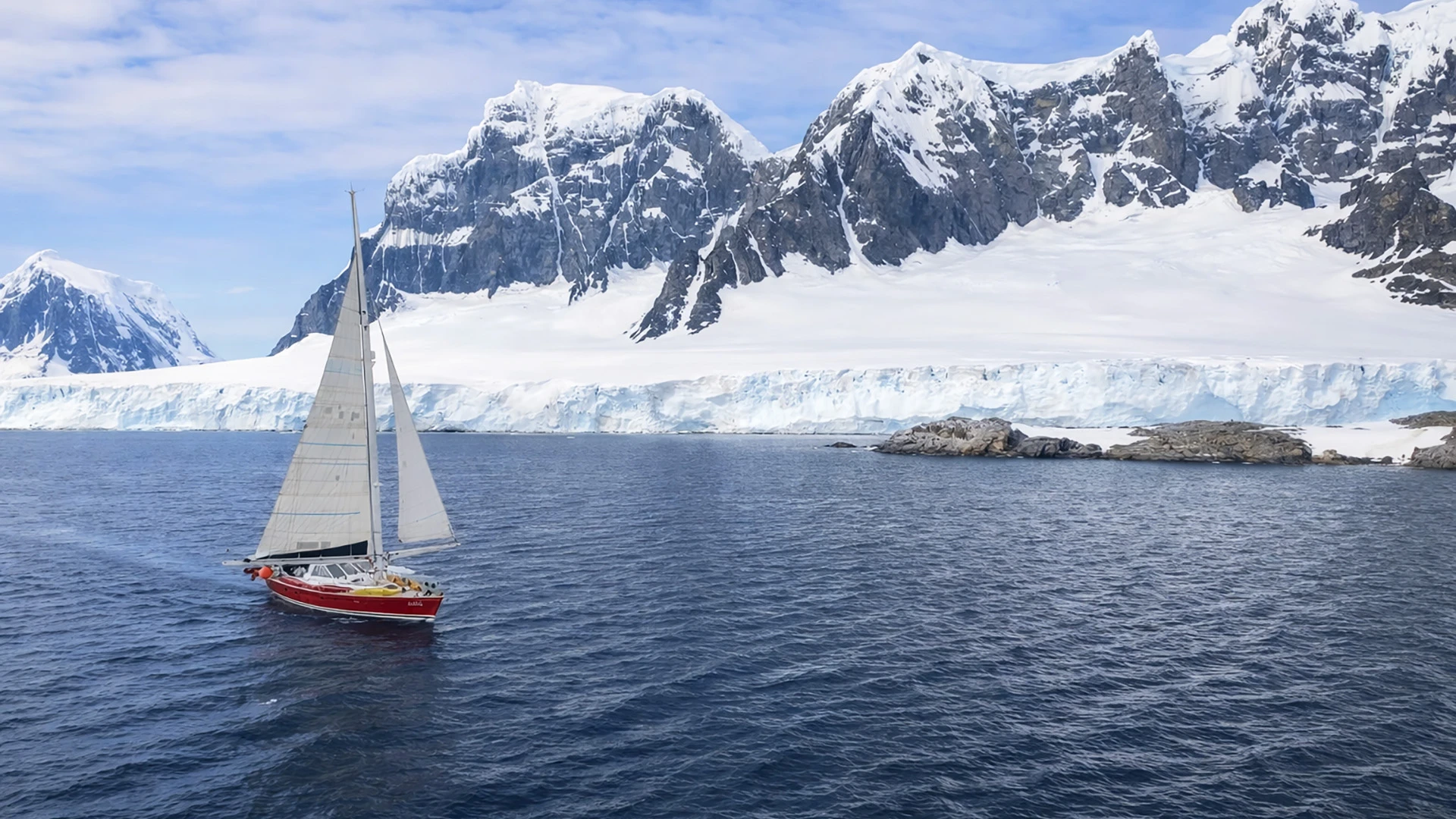 Sailing Icebird Antarctica