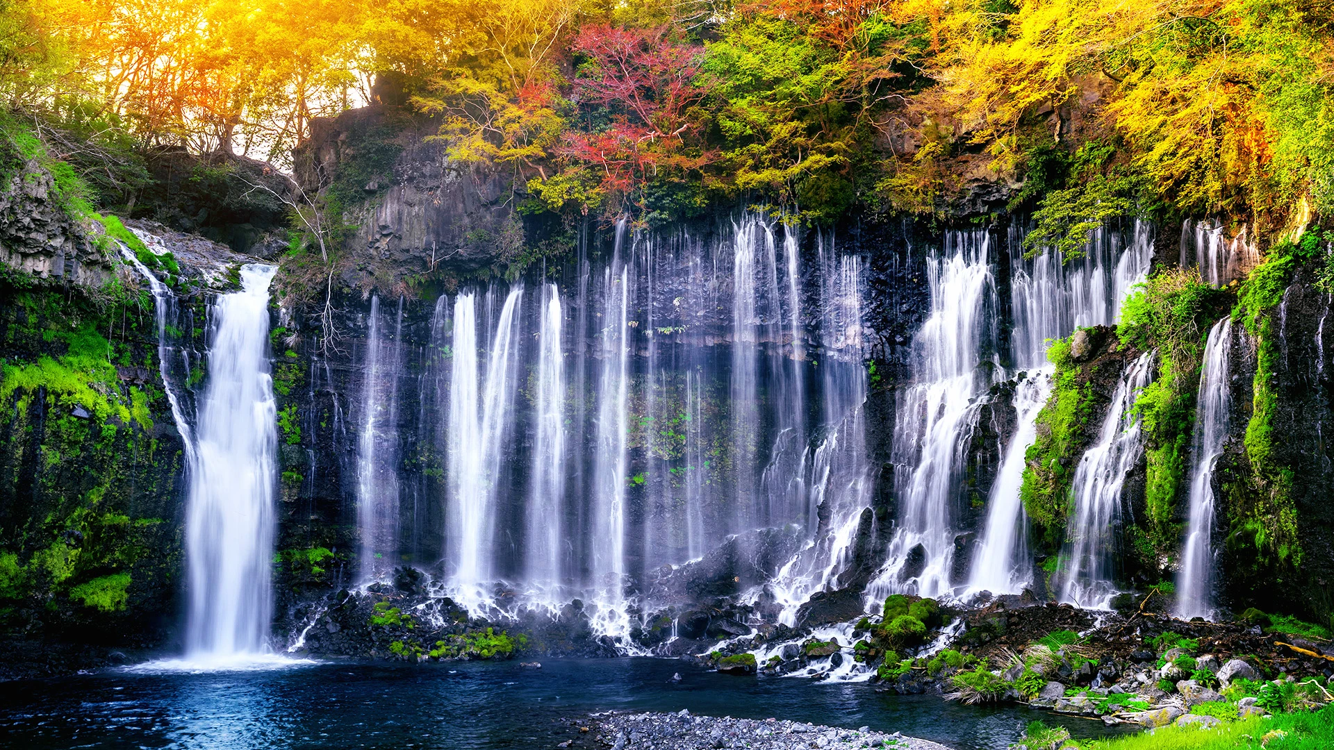 Shiraito Falls Karuizawa Japan