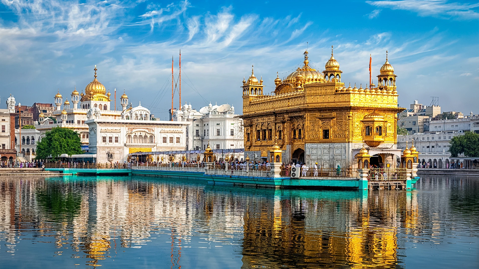 Sikh gurdwara Golden Temple (Harmandir Sahib) Amritsar Punjab India