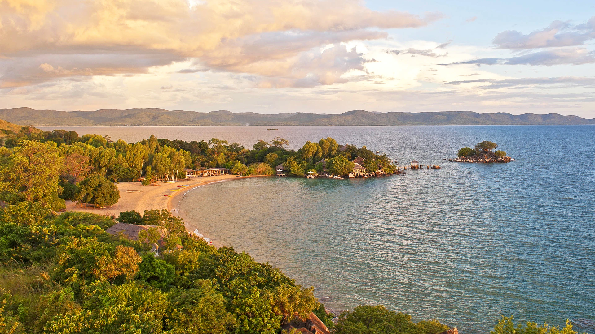 Sunset Likoma Island Malawi