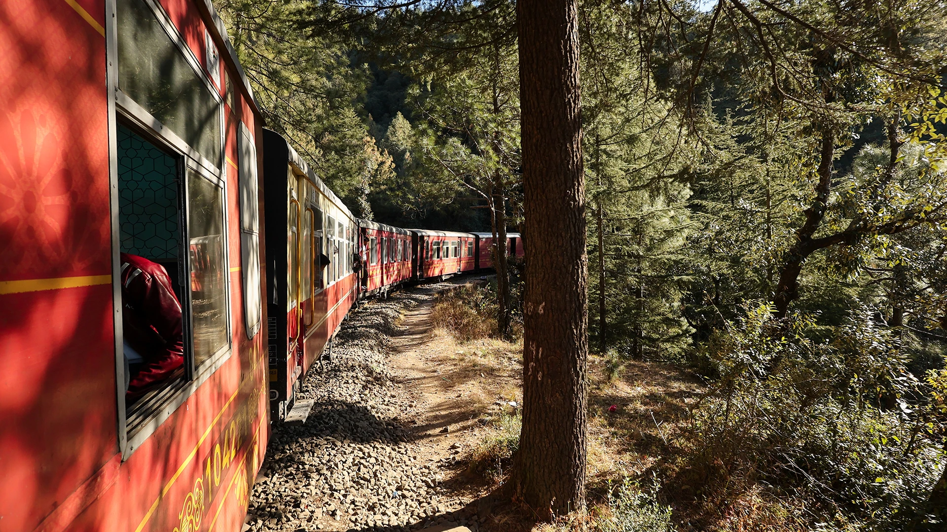 Toy train Kalka-Shimla Railway New Delhi India