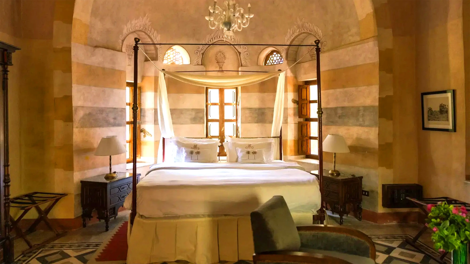 Al Moudira Hotel Room, Luxor, Egypt