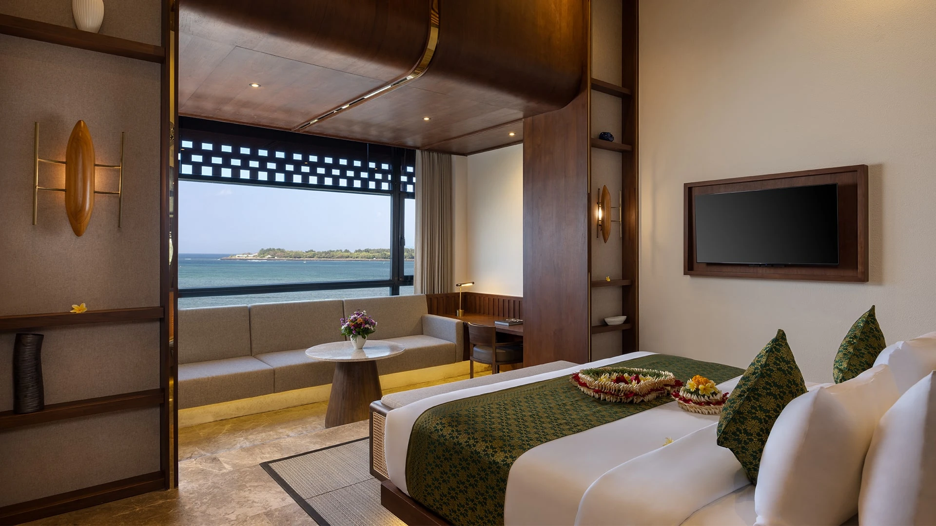 Bedroom Sumitra Luxury Villas & Resort Sanur Indonesia