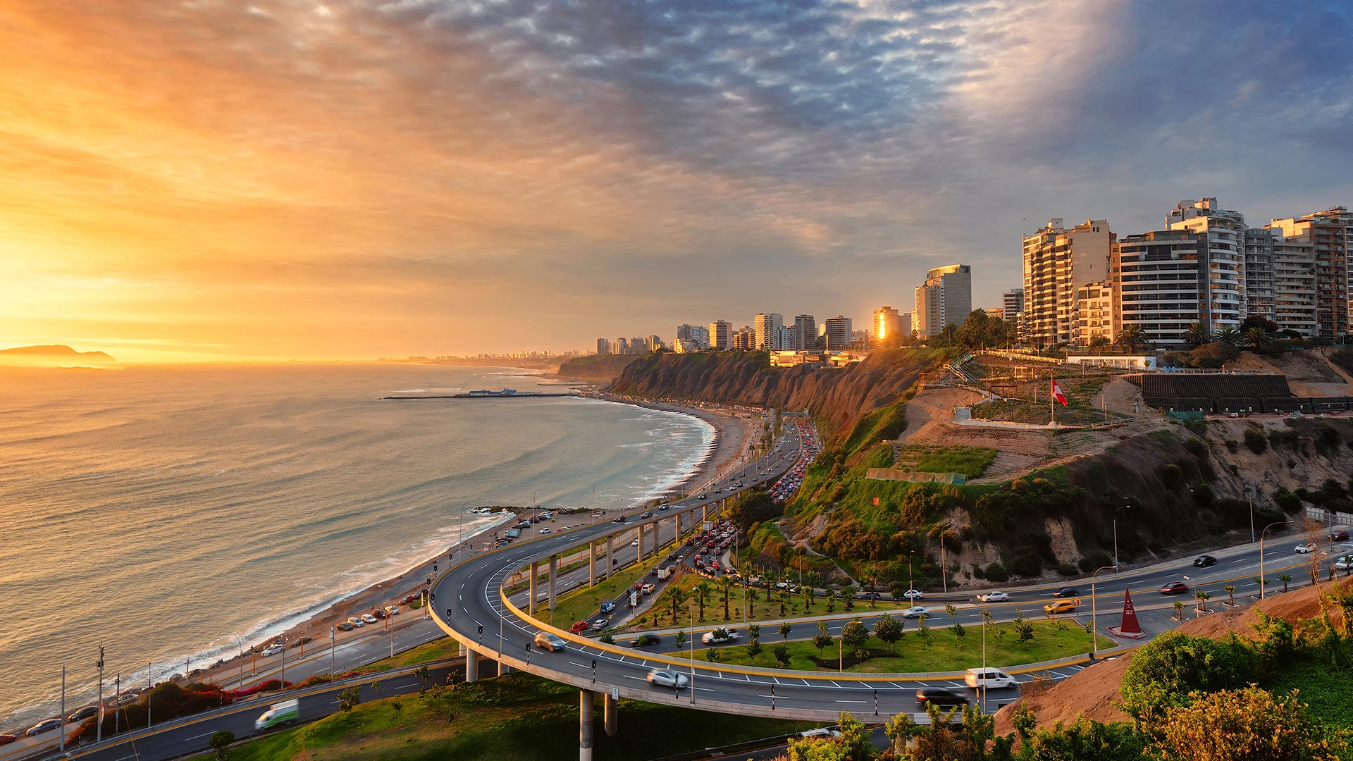 Circuito de Playas de la Costa Verde, Lima, Peru