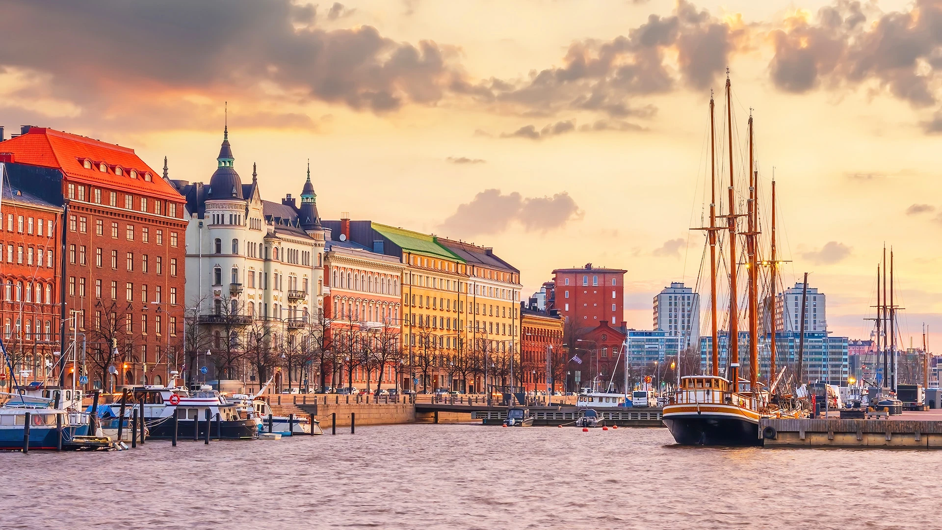 City Skyline Helsinki Finland