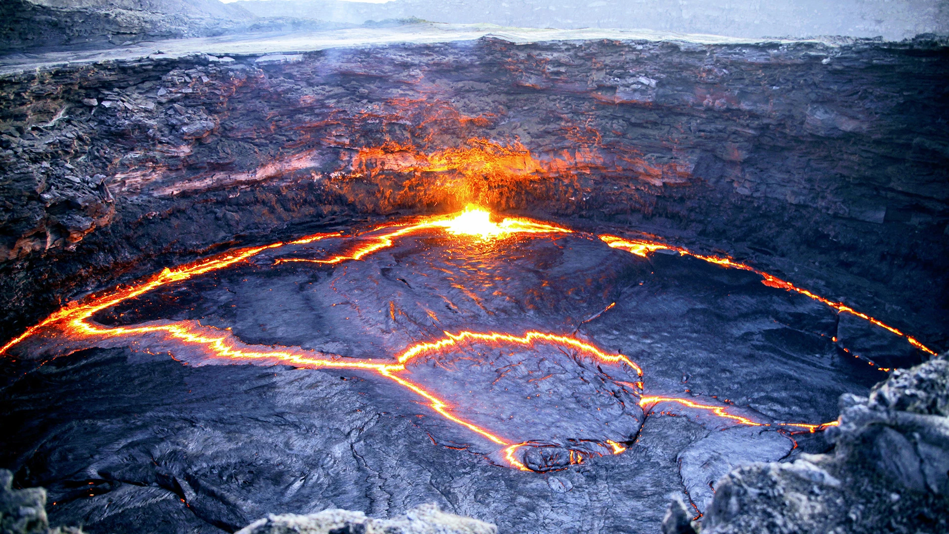 Erta Ale Volcano Danakil Depression Ethiopia