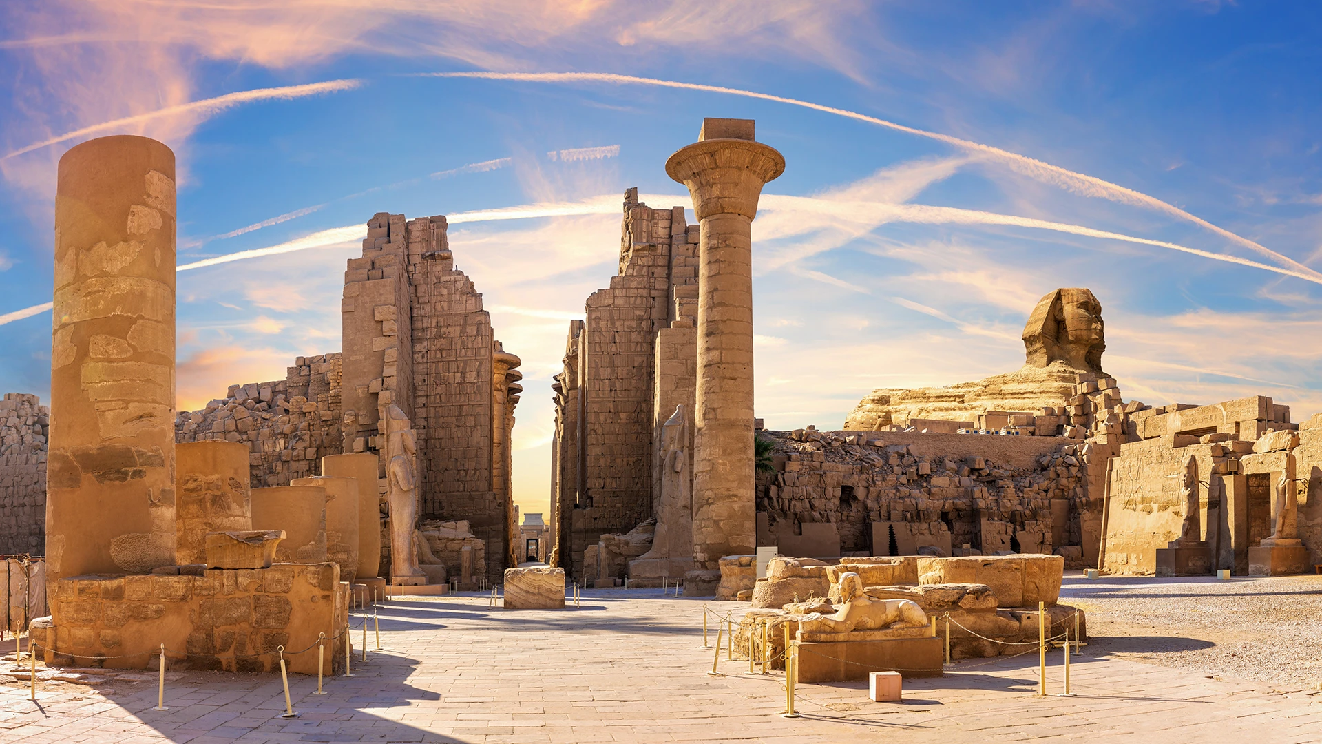 Hypostyle Hall of the ancient Karnak Temple