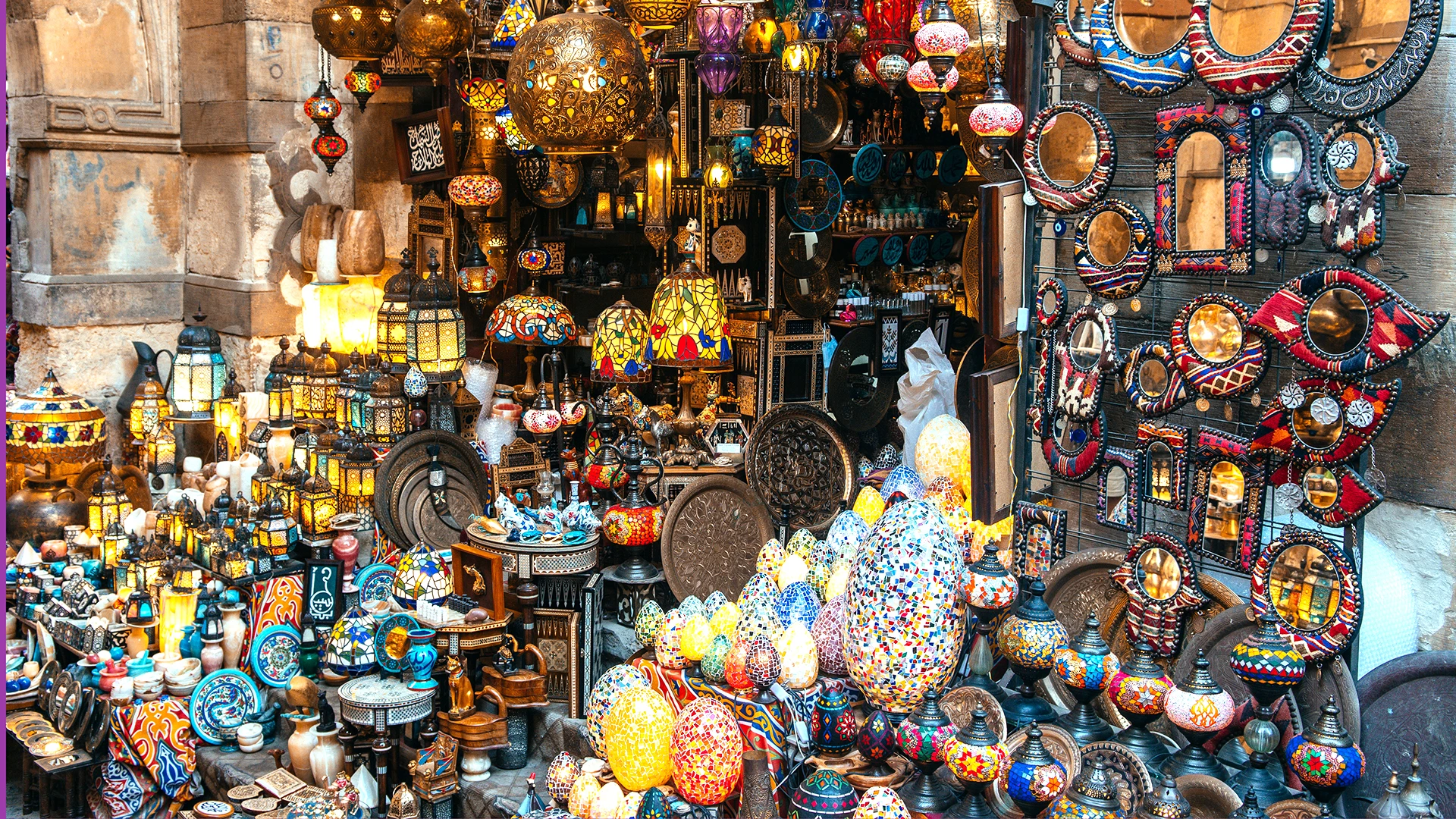 Khan el-Khalili bazaar, Cairo, Egypt