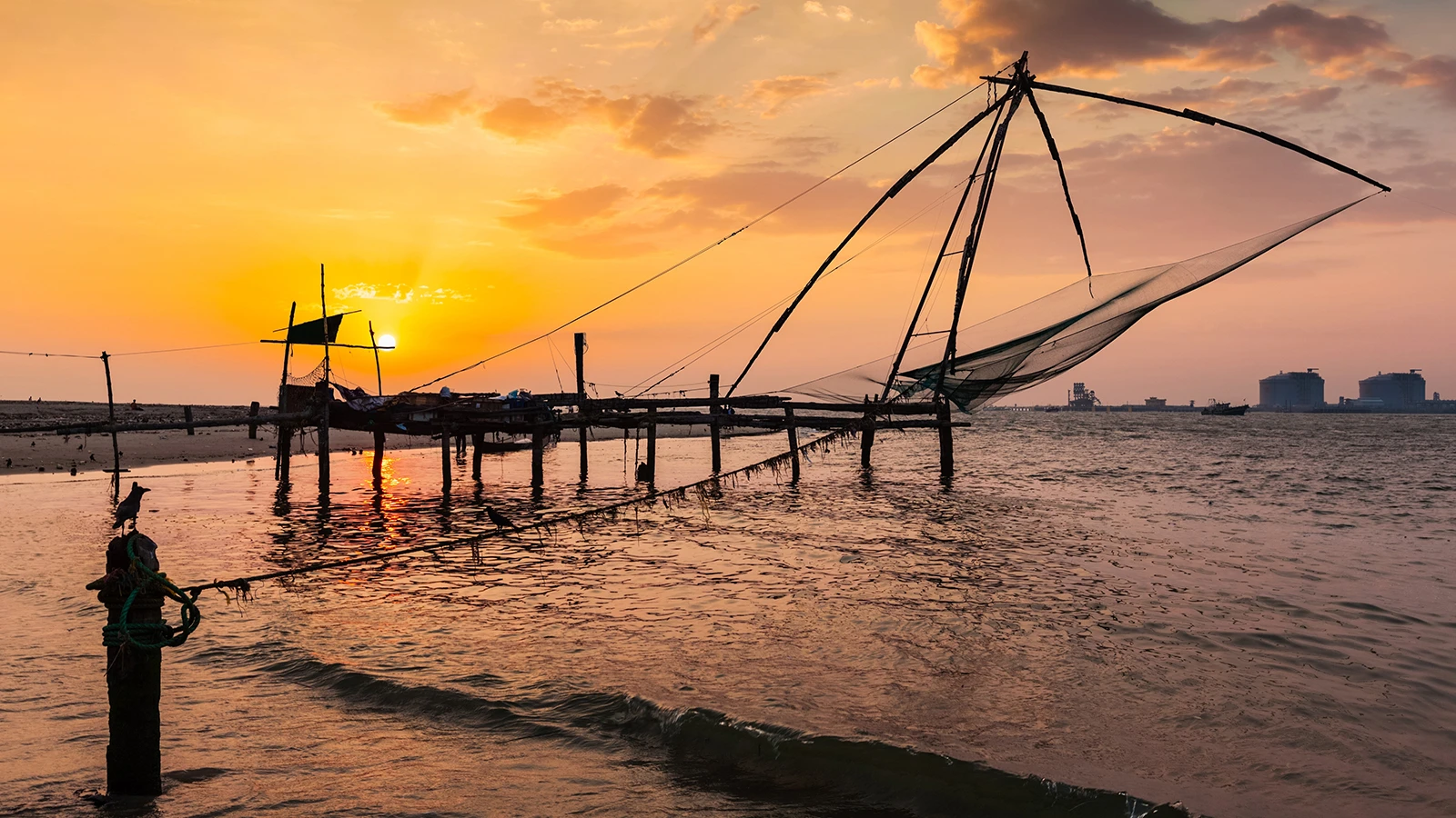 Kochi India Fishing Nets