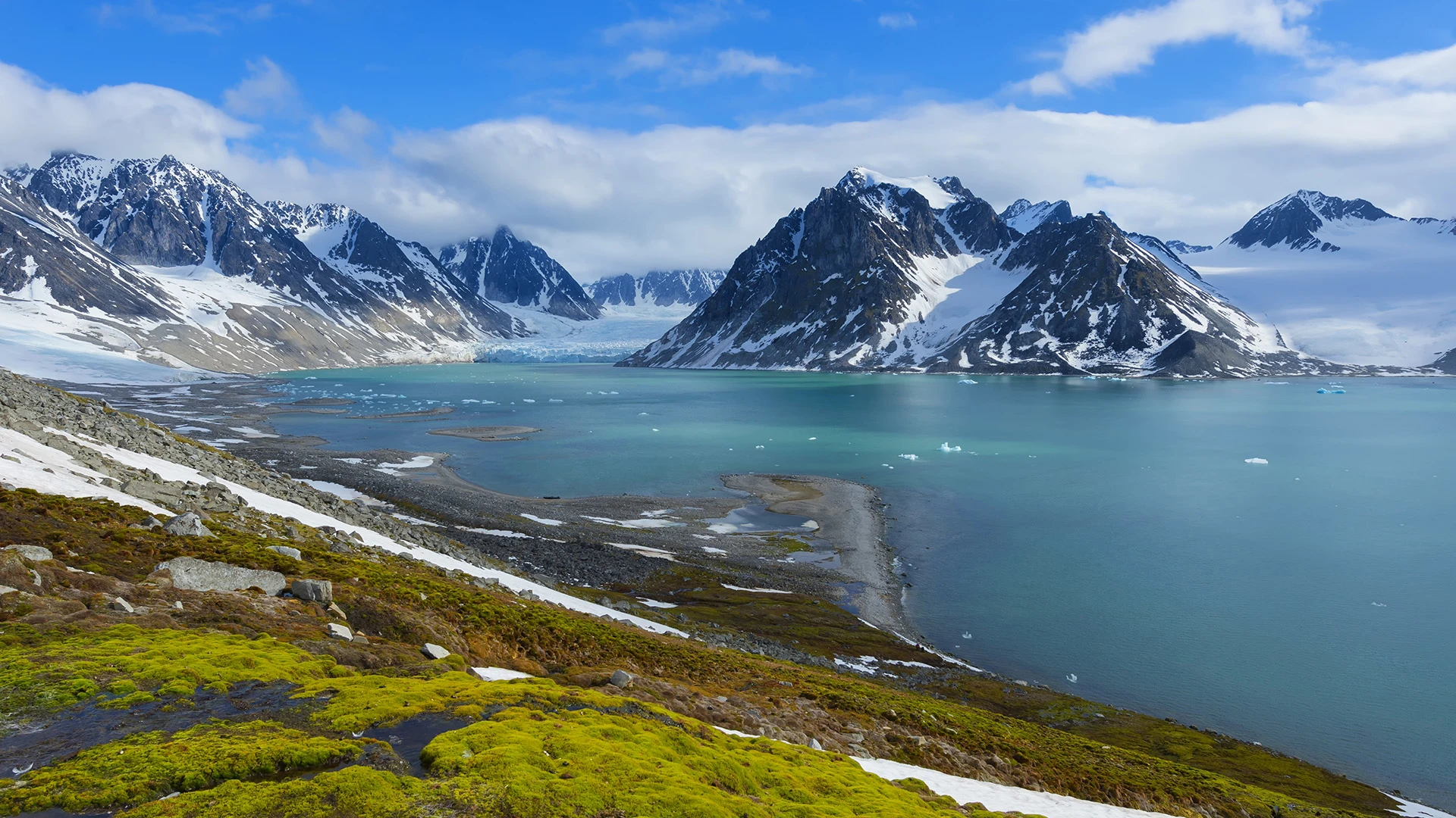 Magdalena Fjord Spitsberg Island Svalbard