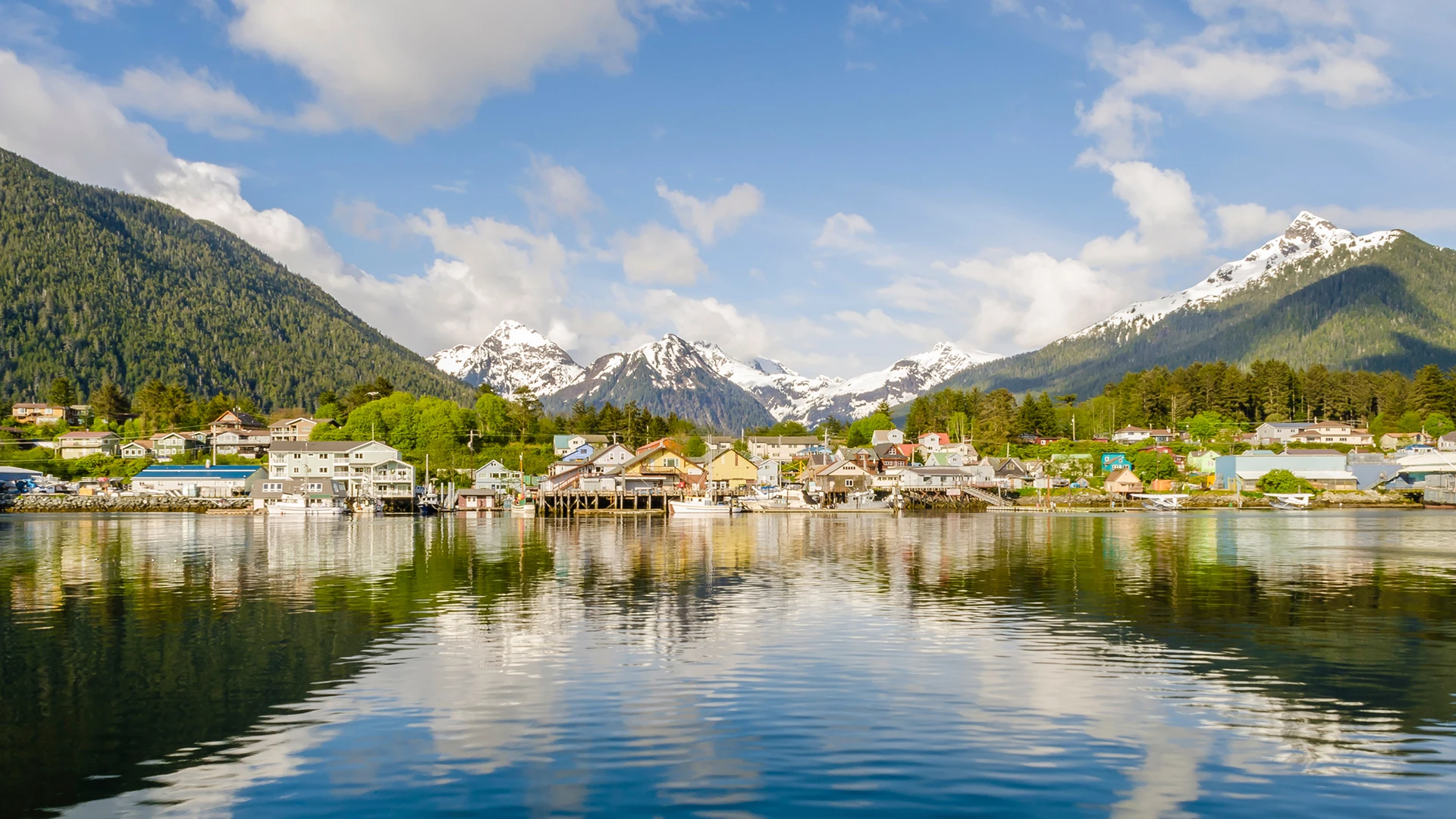 Scenic Harbour Sitka Alaska