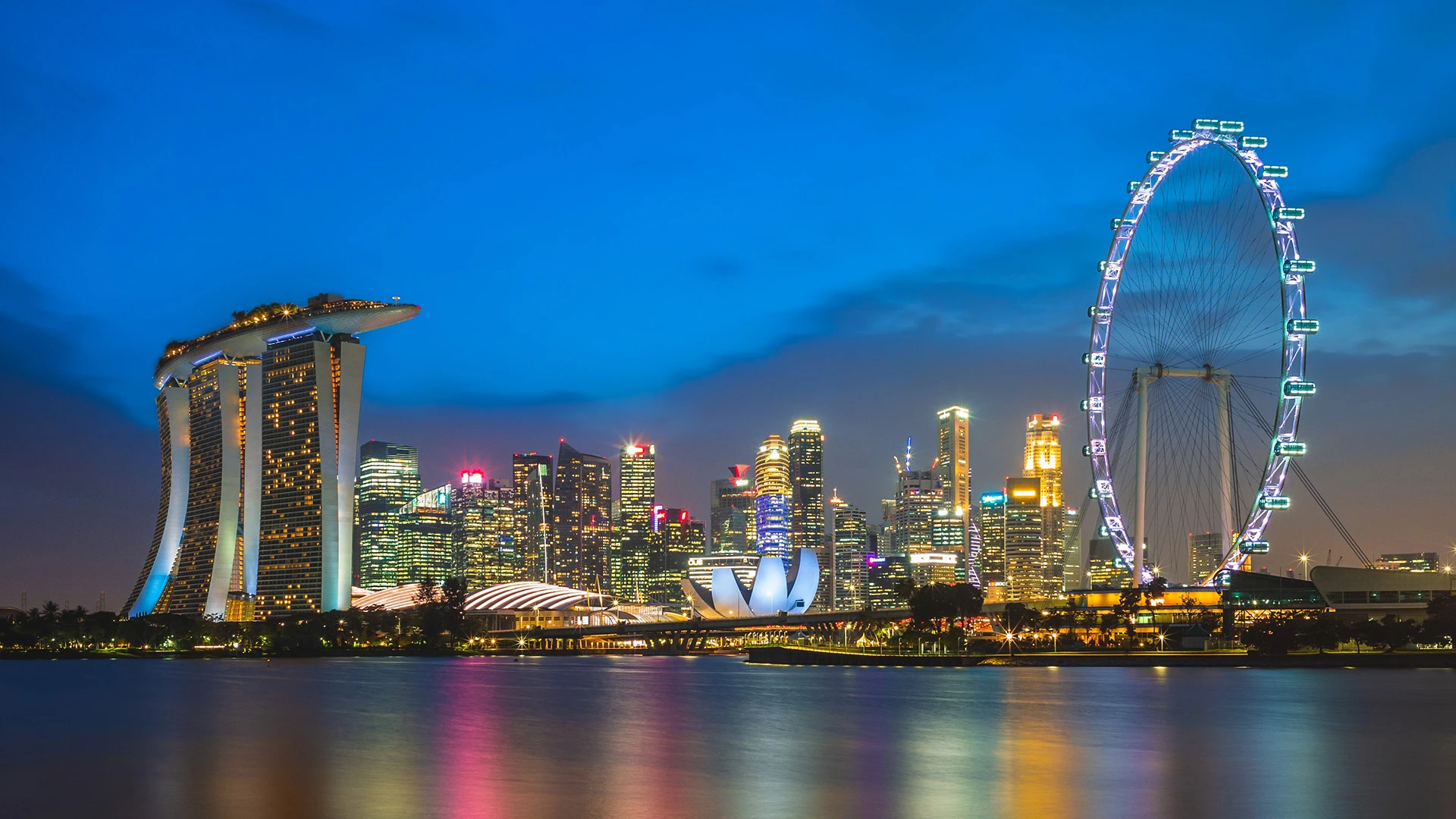 Skyline of Singapore