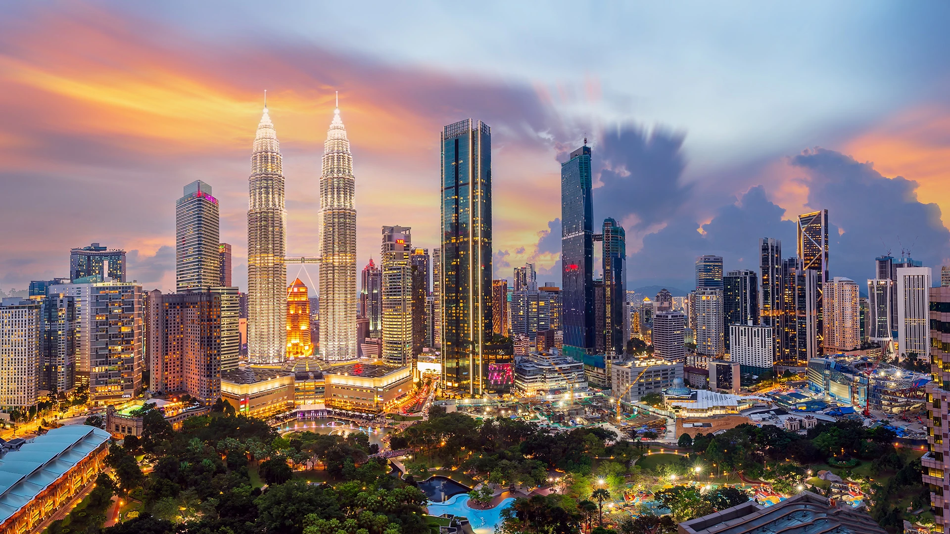 Twin Towers Kuala Lumpur Malaysia