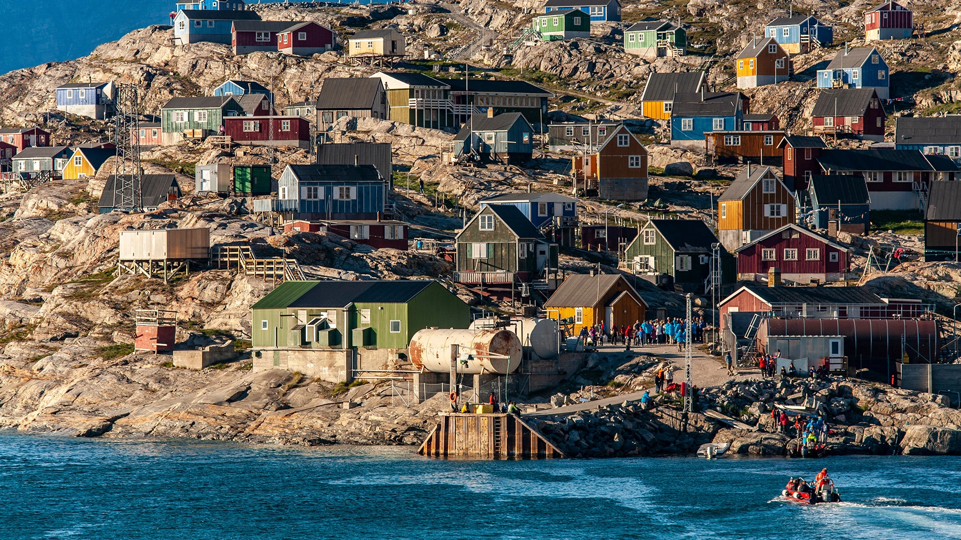 Ukkusissat Village Uummannaq Fjord Greenland