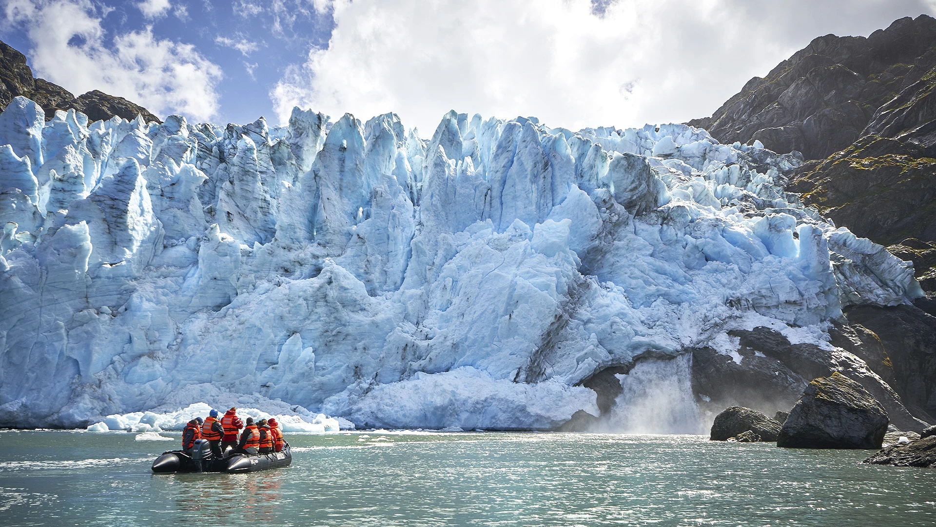 Pia Glacier Zodiac Patagonia Australis
