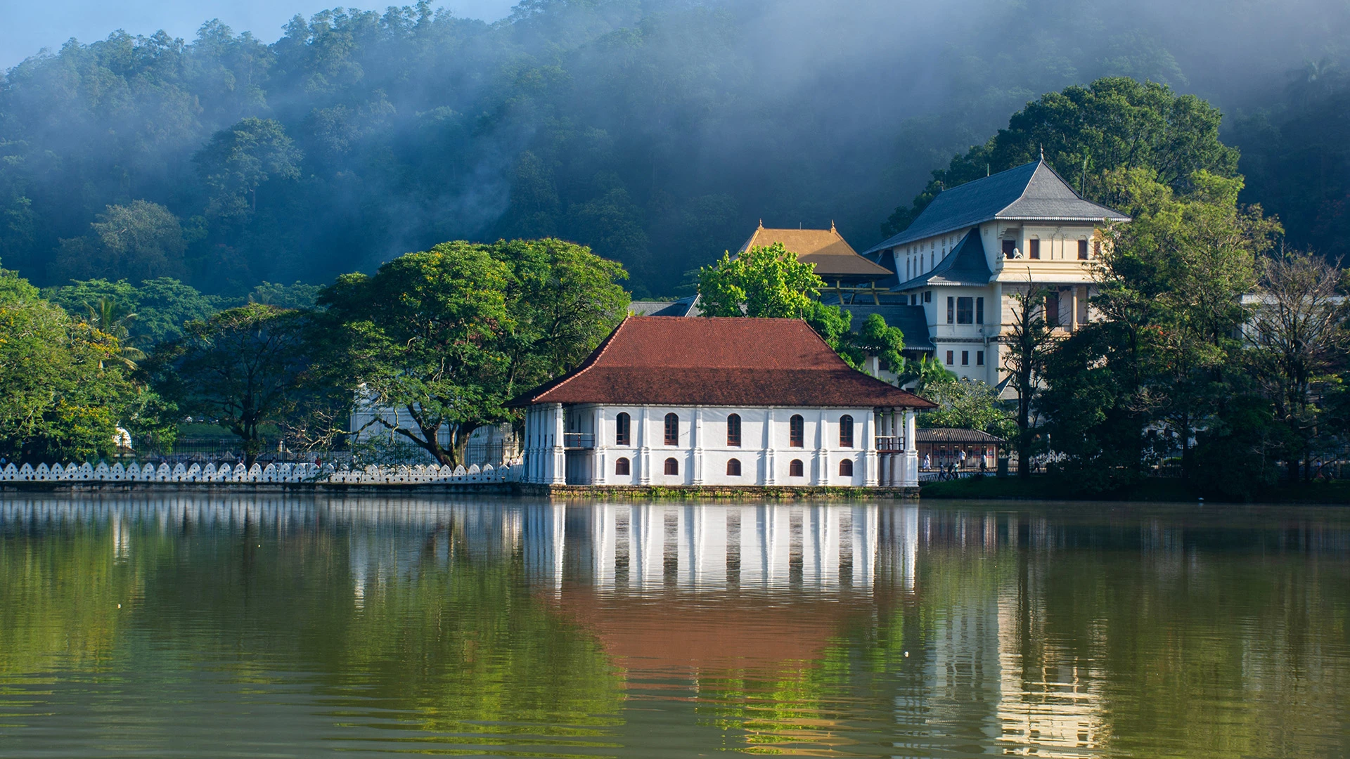 Temple of the Sacred Tooth Relic Kandy Sri Lanka