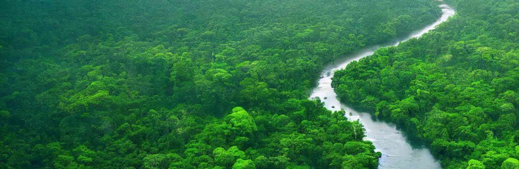 Animals in Amazon Rainforest