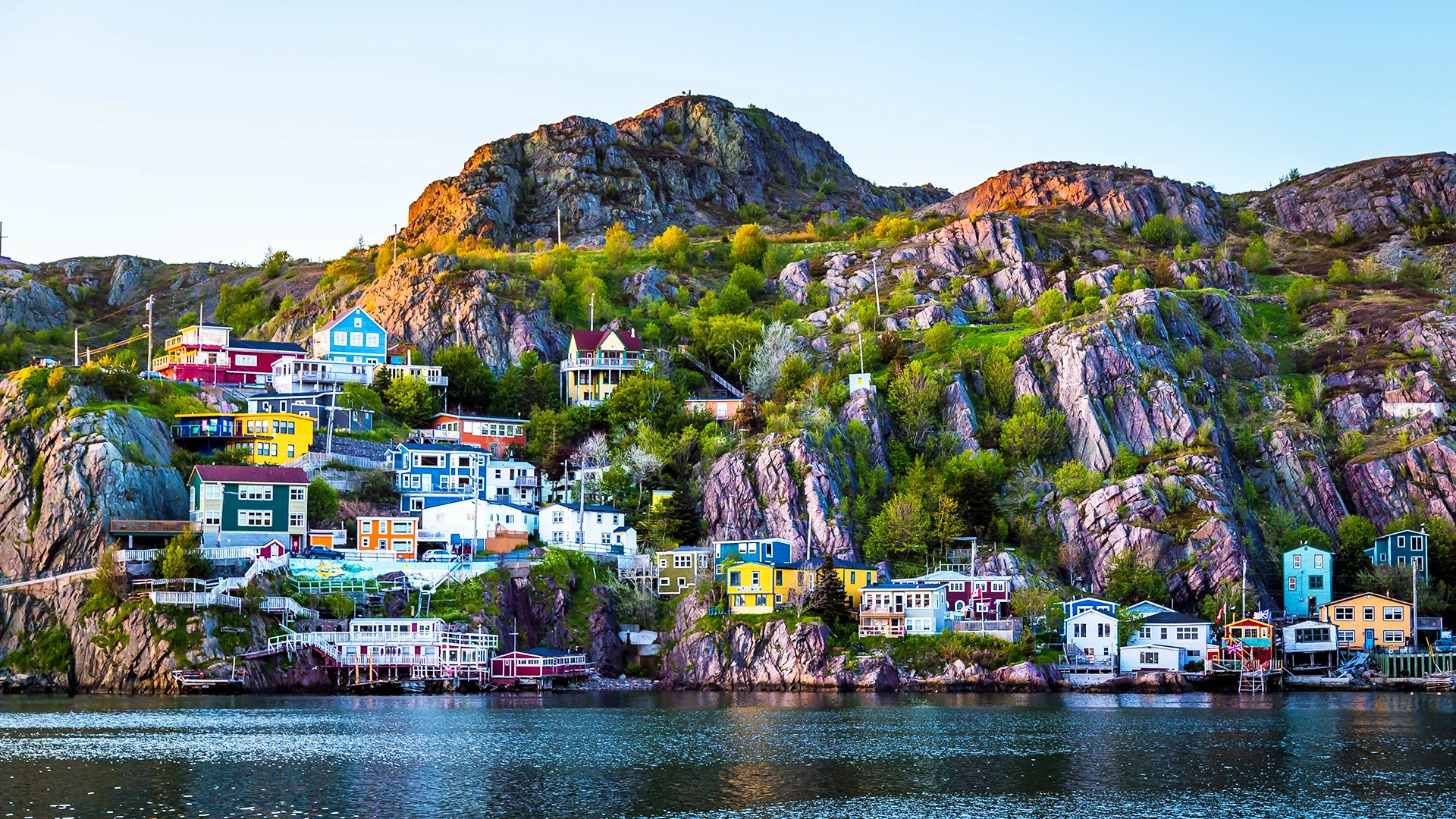 Houses at St John Newfoundland Canada