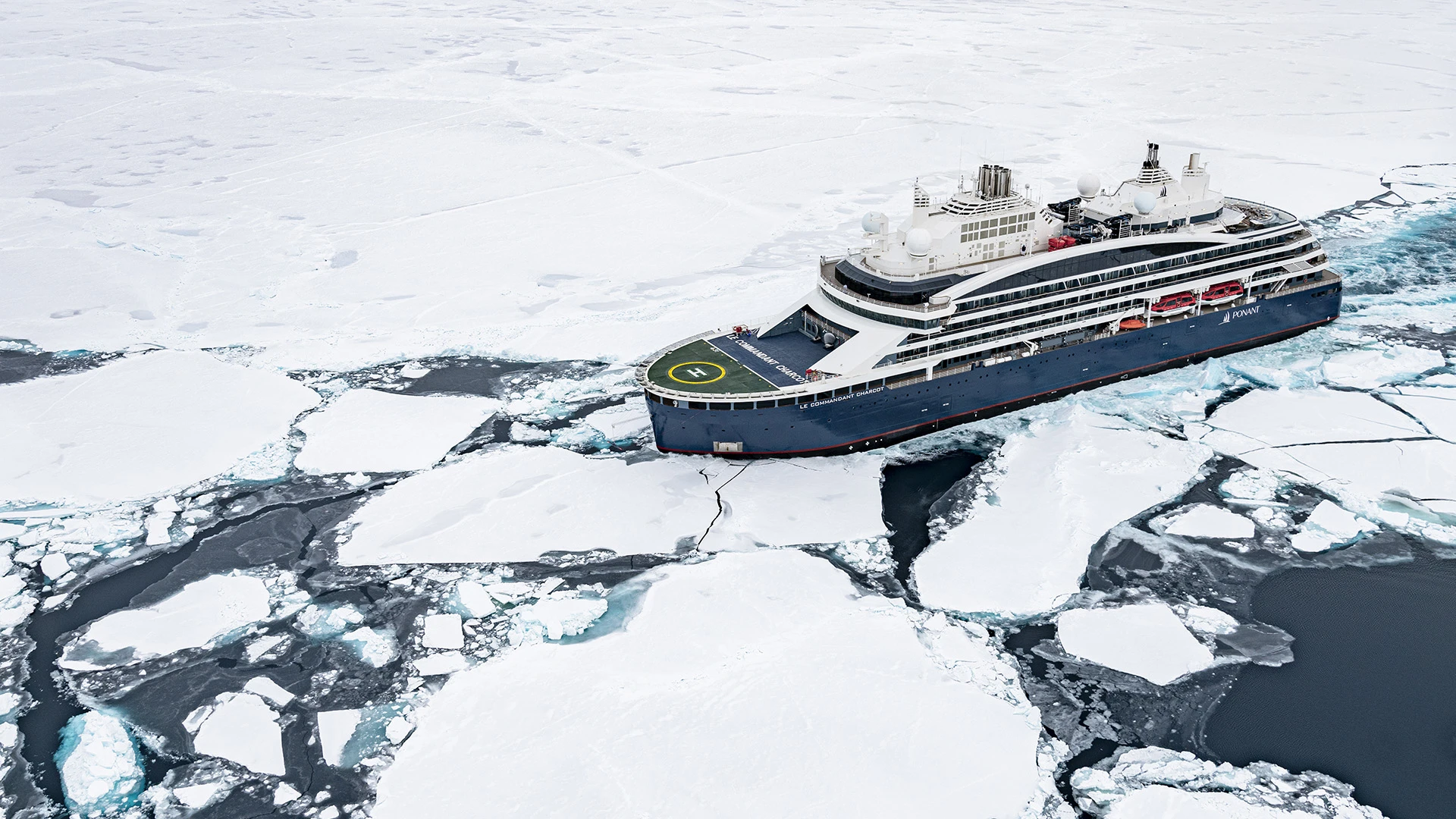 Ponant Expeditions Ice-Breaking