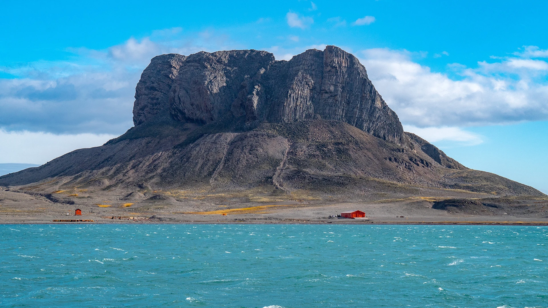 Volcanic King George Island Antarctica