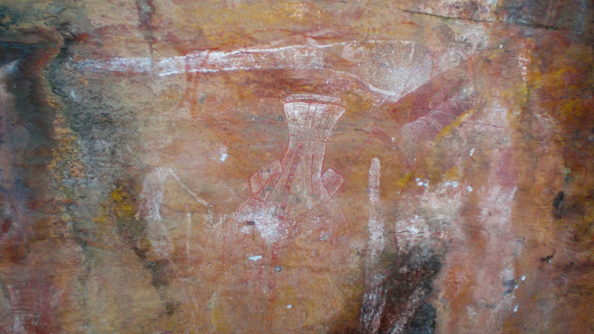 Aboriginal art panel