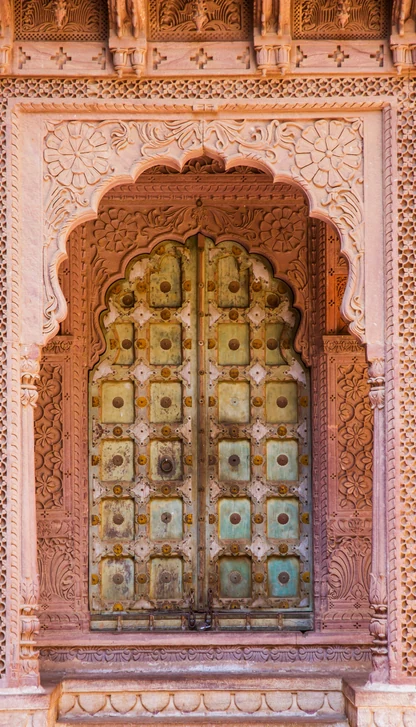 Jodhpur's blue city beneath Mehrangarh Fort, Rajasthan