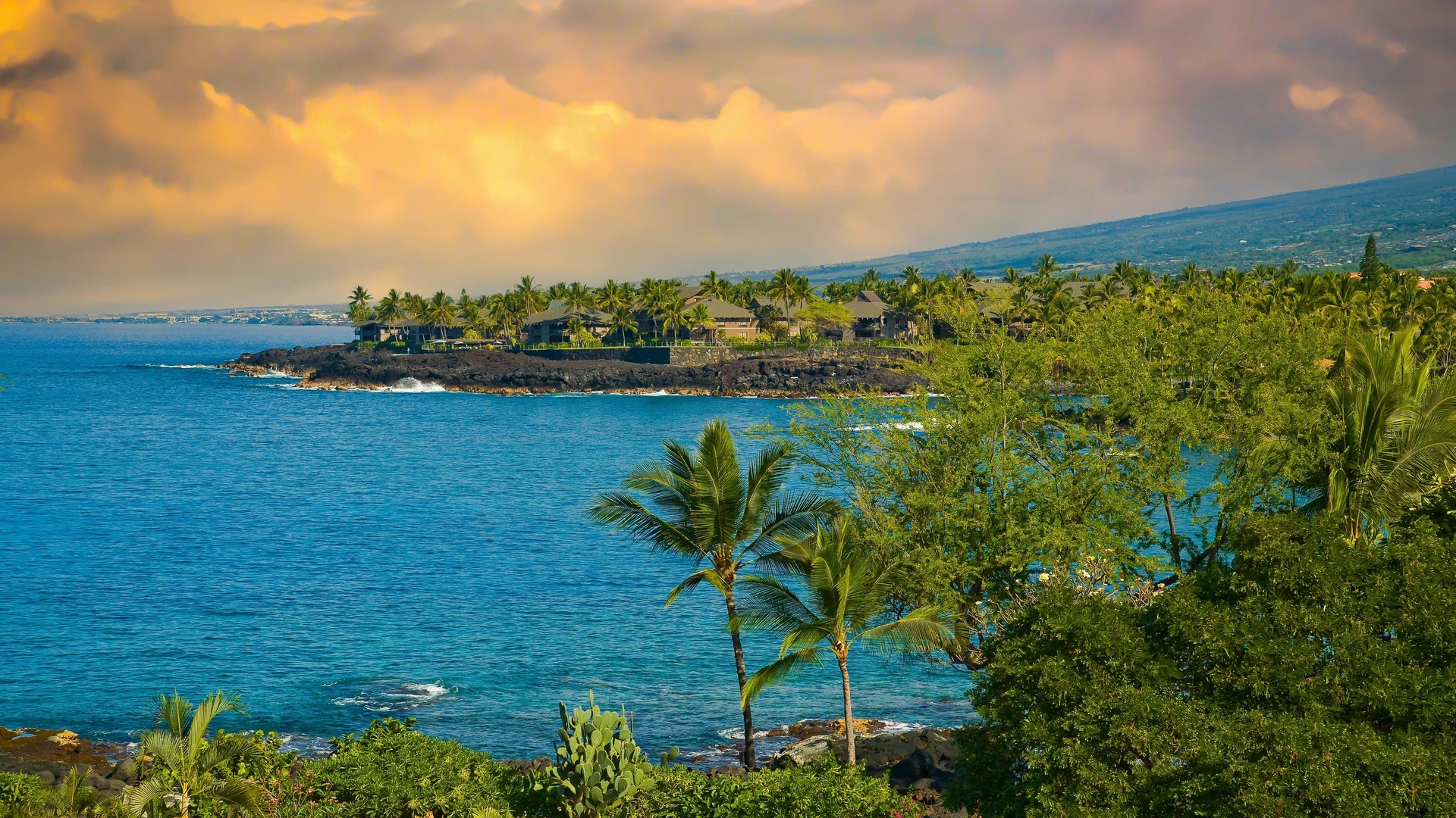 Kailua-Kona coast, Big Island Hawaii