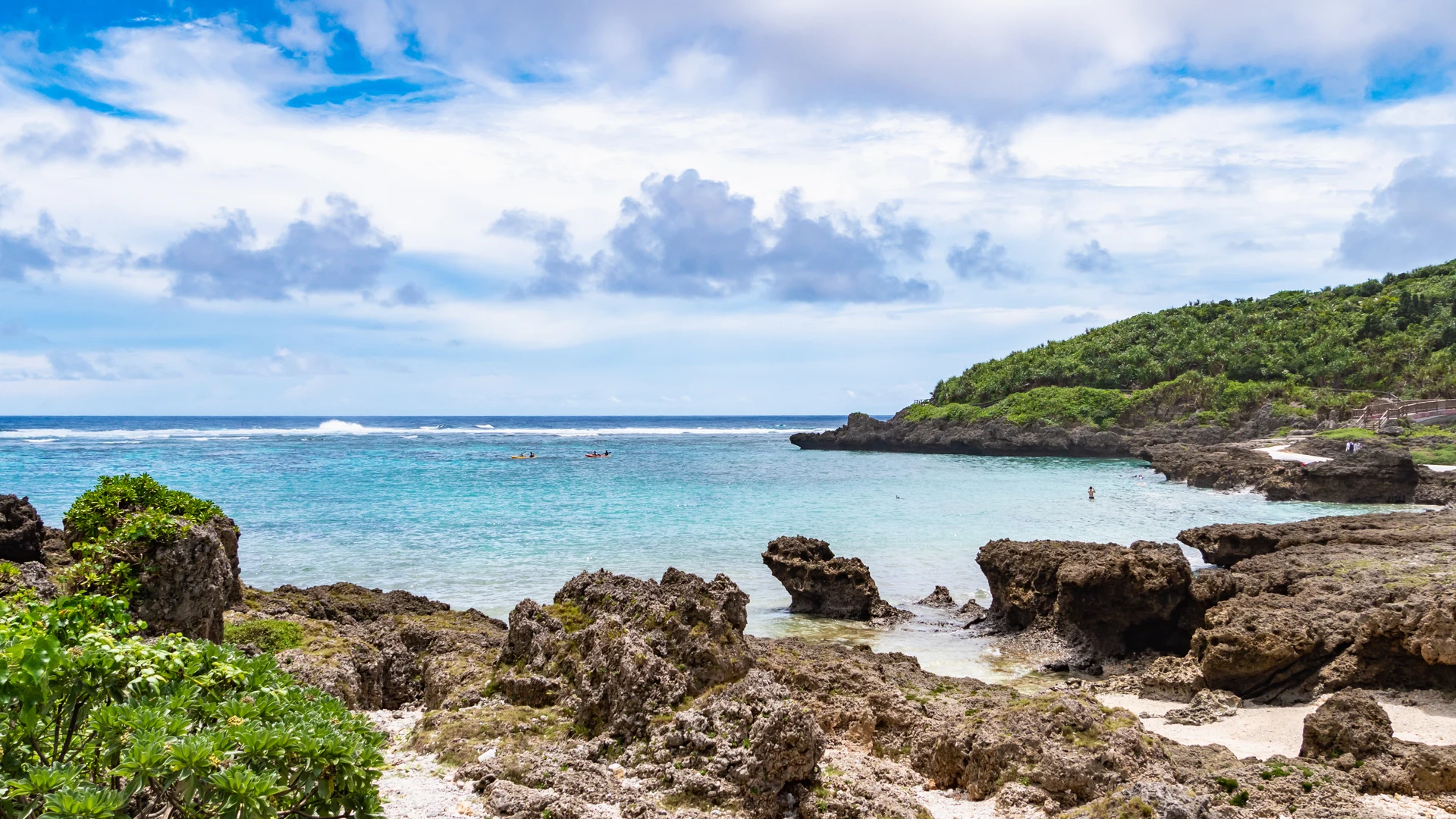 Turquoise sea and beach, Miyakojima, Okinawa