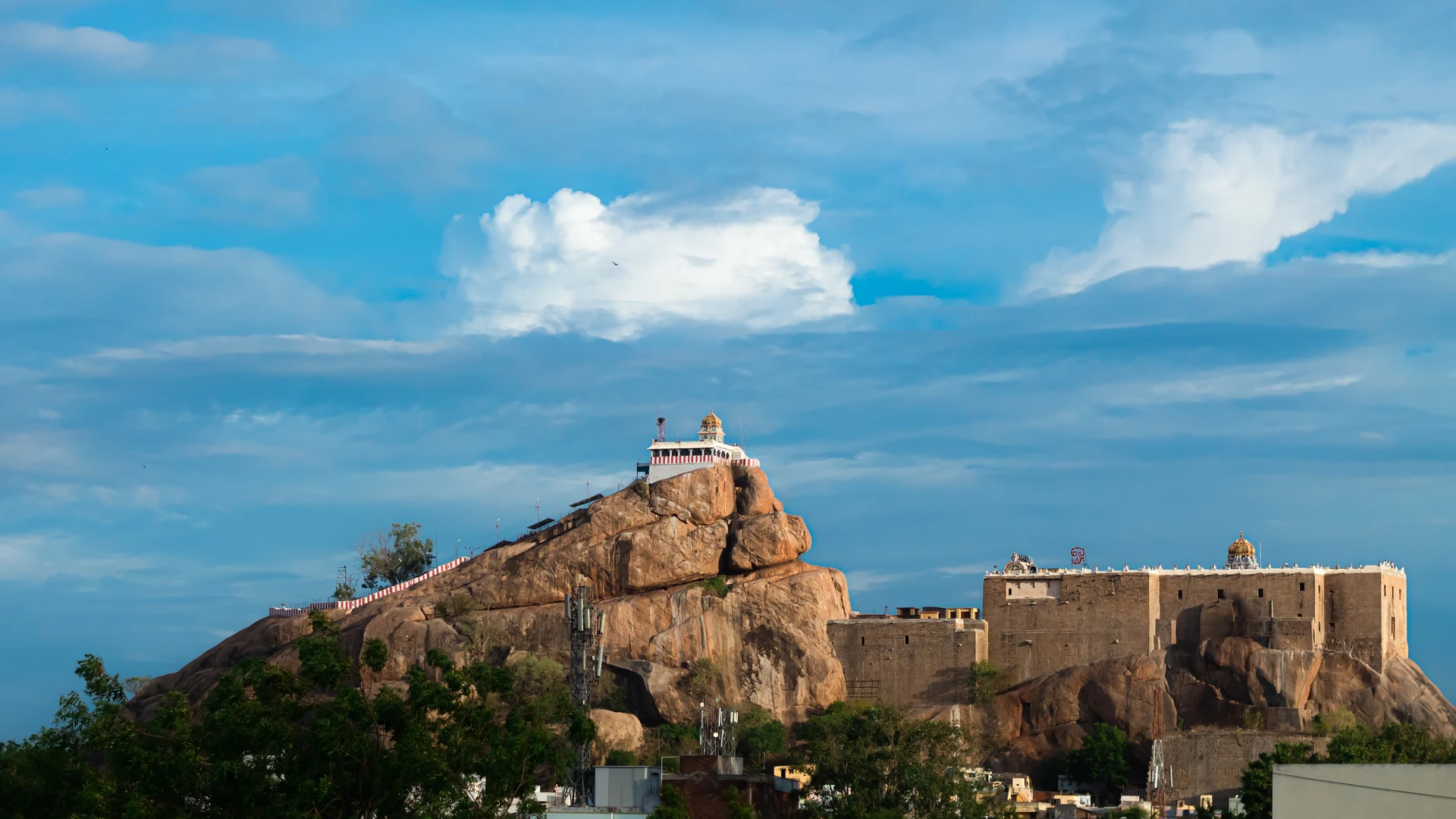 Rock Fort temple, Tiruchirappalli (Trichy), India